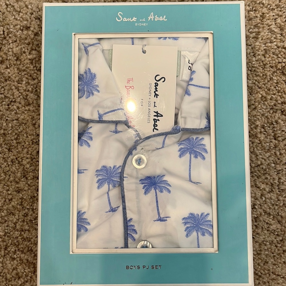 Boys (kids) Sant and Able Beverly Hills Hotel Pajamas size 9